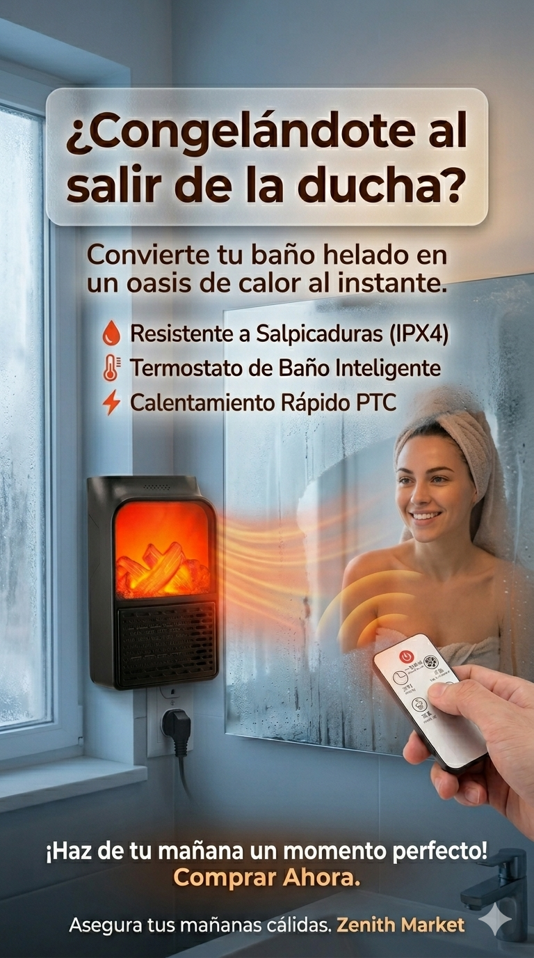 Calefactor Electrico Portatil Flama