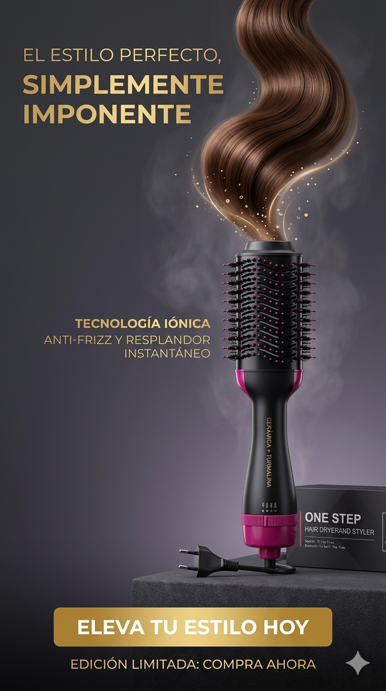 Cepillo secador 3 en 1