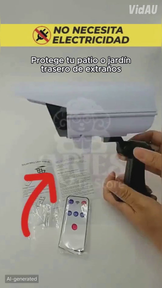 PACK X3 FOCO SOLAR TIPO CAMARA SENSOR