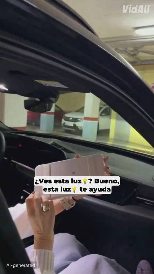 Espejo de Maquillaje LED Auto